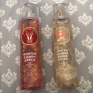 Bath and body works holiday body spray